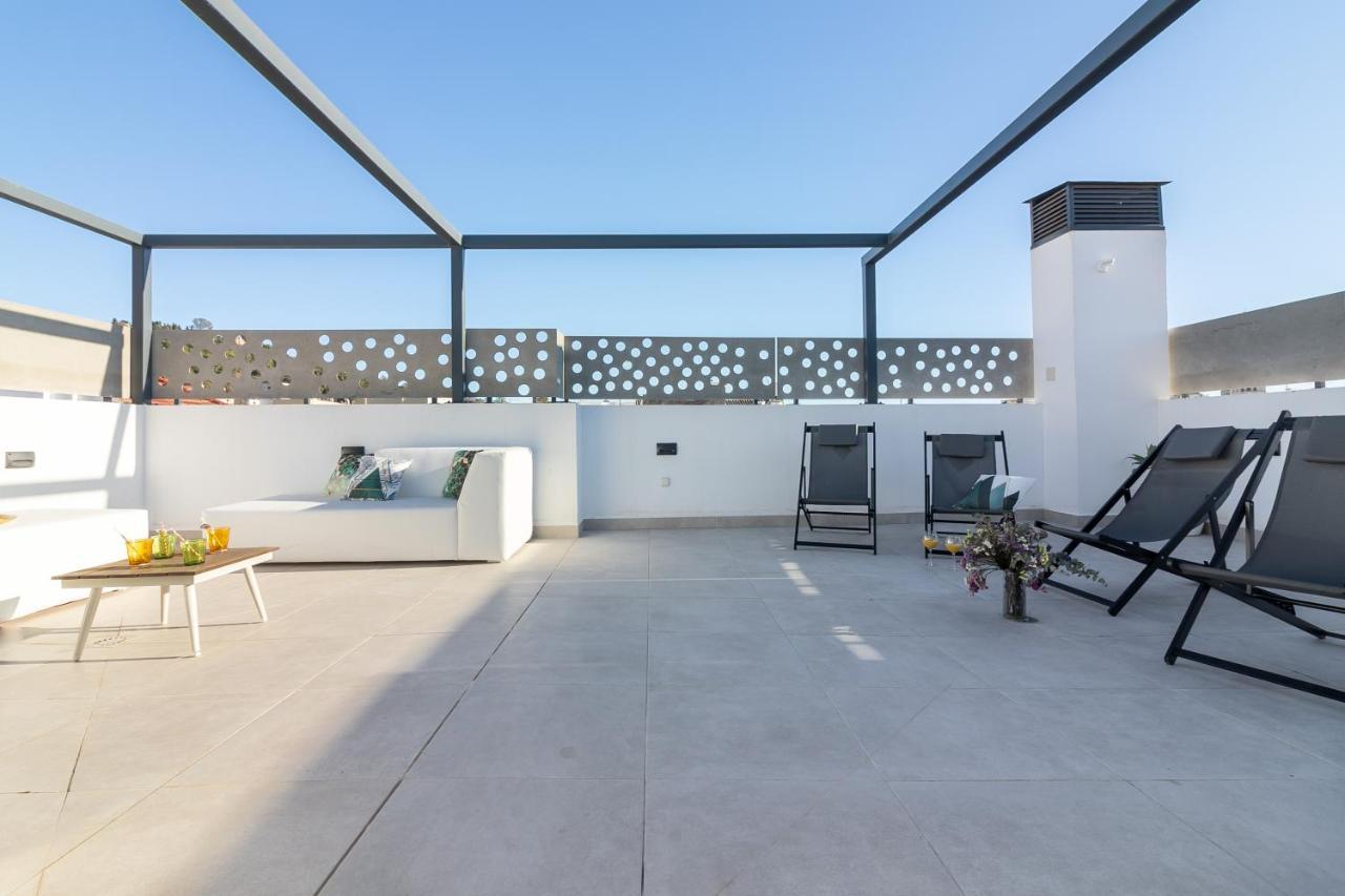 Malaga Center Flat Mariblanca 12 Sun & Terrace Boutique Apartment Ngoại thất bức ảnh
