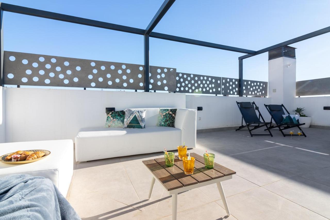 Malaga Center Flat Mariblanca 12 Sun & Terrace Boutique Apartment Ngoại thất bức ảnh
