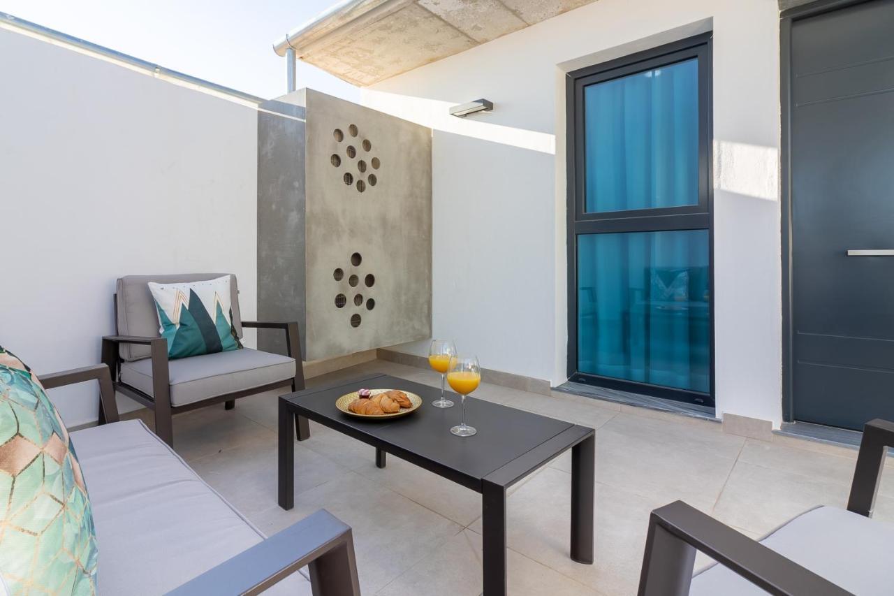 Malaga Center Flat Mariblanca 12 Sun & Terrace Boutique Apartment Ngoại thất bức ảnh