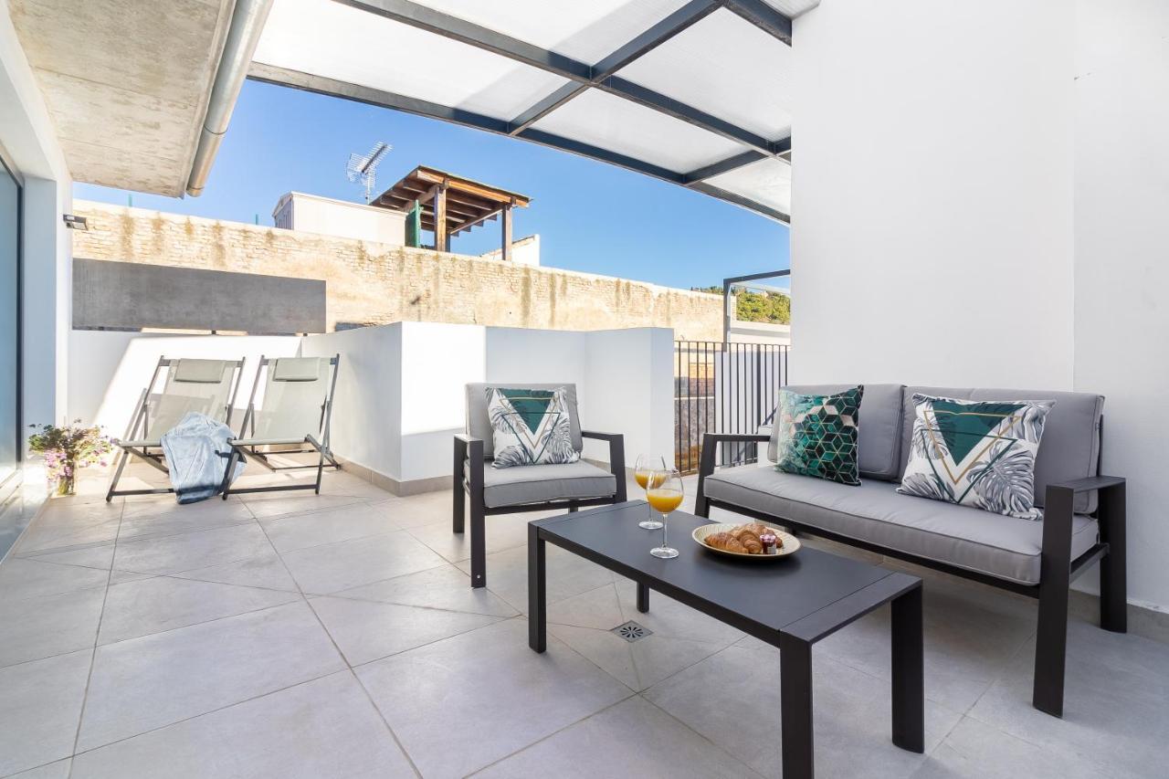 Malaga Center Flat Mariblanca 12 Sun & Terrace Boutique Apartment Ngoại thất bức ảnh