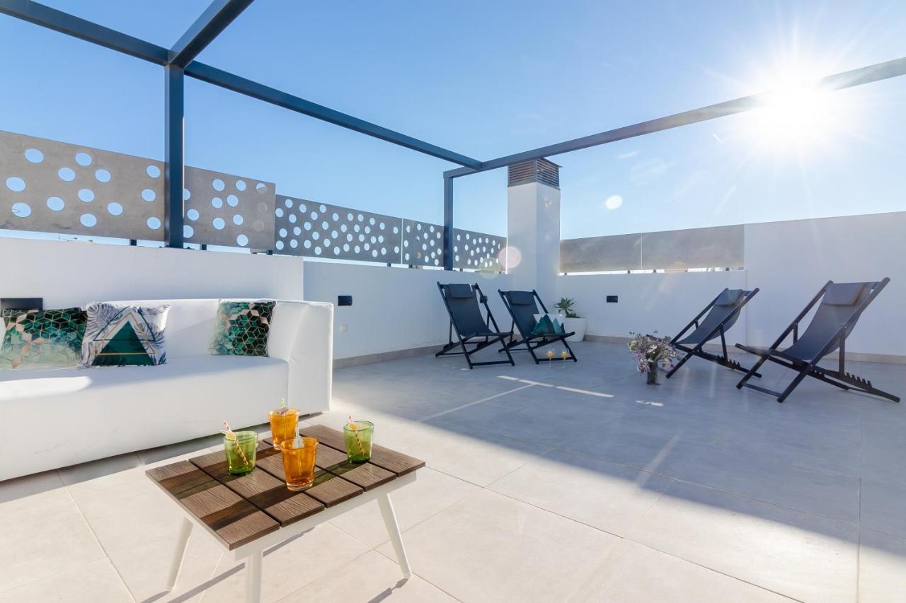 Malaga Center Flat Mariblanca 12 Sun & Terrace Boutique Apartment Ngoại thất bức ảnh