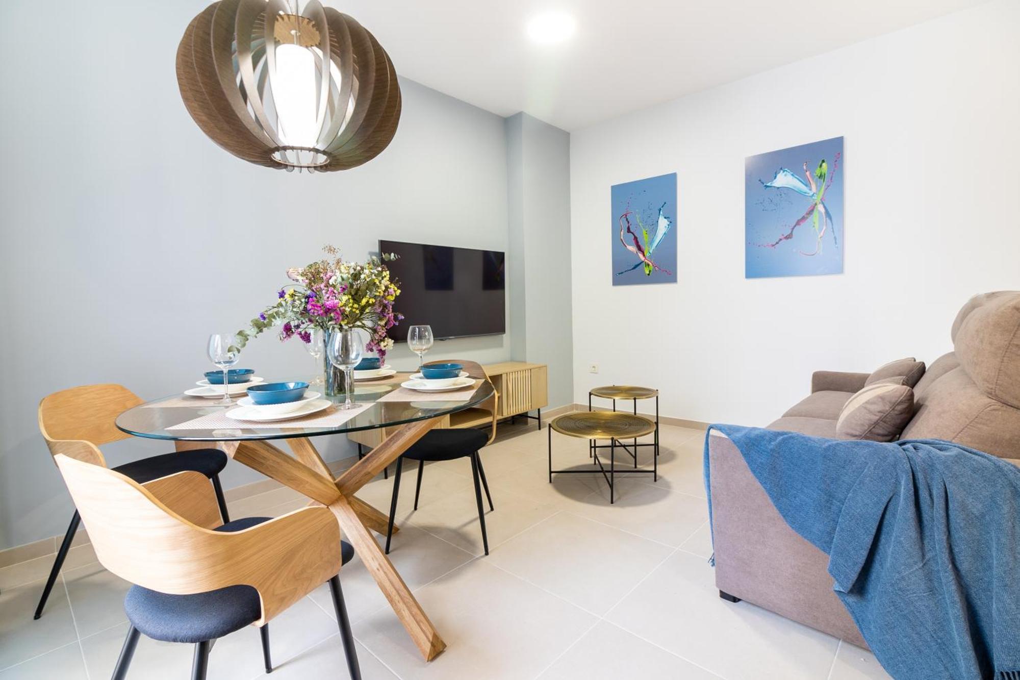 Malaga Center Flat Mariblanca 12 Sun & Terrace Boutique Apartment Phòng bức ảnh